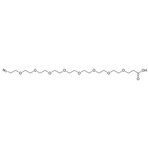 Azido-PEG8-acid，N3-PEG8-CH2CH2COOH